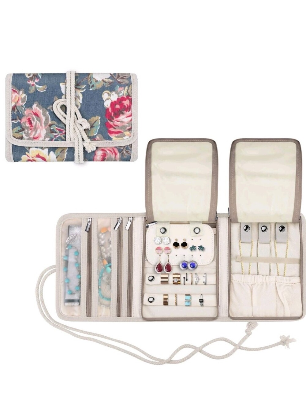 Travel Jewelry Storage Organizer Bag